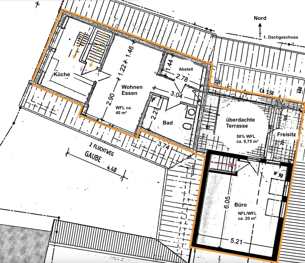 1. Dachgeschoss